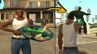 اقوى و اخطر سلاح في لعبة GTA San Andreas | سلاح الجاذبية