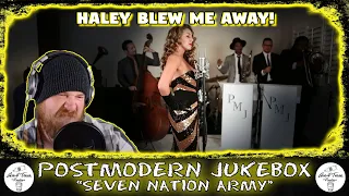 Postmodern Jukebox ft. Haley Reinhart - Seven Nation Army (White Stripes Cover) | RAPPER REACTION!