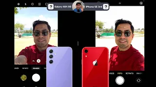 Galaxy A54 5G vs iPhone SE | Comparativa de Cámaras