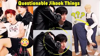 Questionable things JIKOOK have done that make you go!?? Jikook questionable moments 2023