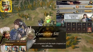 Dynasty Warrior M Conquest Hard Stage 13-7 until 13-15 Completed Before Update
