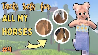 Making Tack Sets for *EVERY* Horse I Own - Ep. 4 | Wild Horse Islands