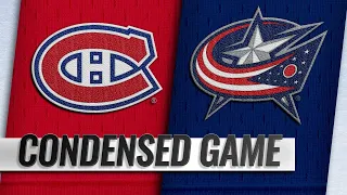 03/28/19 Condensed Game: Canadiens @ Blue Jackets