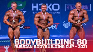 Bodybuilding 80 kg - Russian Bodybuilding Cup - 2021