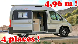 Bunkervan Urban : un minuscule fourgon de 4,96 m pour 4 personnes !