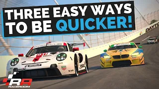 Three easy ways to be quicker in RaceRoom