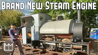 First Drive on a Brand New Steam Engine - Lawrie Goes Loco Ep 34 - Corris Number 10.