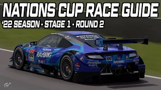[Gran Turismo 7] 2022 Nations Cup Stage 1 Round 2 Guide - Autopolis - Gr. 2