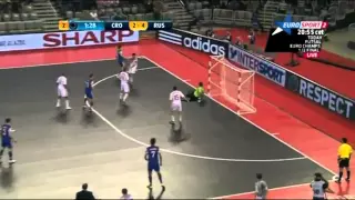 Goleiro linha Croácia - Semifinal UEFA Euro futsal 2012