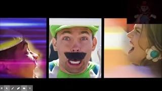 Mario Reacts to Mario Kart in Real Life - Luigi's Death Stare!