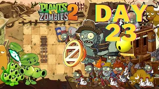 Plants vs Zombies 2 Walkthrough : Wild West Day 23 (2023)