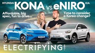 New Hyundai Kona Electric vs Kia e-Niro – Two sisters, only one winner / Electrifying