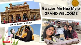 AV Team Ne Kiya Mera Grand Welcome | Finally In India | Welcome Habibi #vickyadityavlogs #newvlog