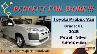 SOLD【2015】Toyota Probox GL, 54996 miles - Japanese Car