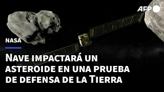 Nave de la NASA impactará un asteroide en una prueba de defensa de la Tierra | AFP