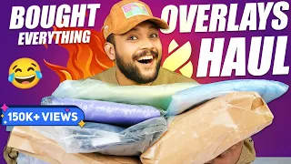 I Bought All Tech Burner Winter Hoodies/Sweatshirts 🔥 Overlays Clothing Haul Review | ONE CHANCE