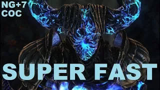 Dark Souls II - Aged (Blue) Smelter Demon - SUPER FAST KILL (NG+7, COC)