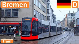 BREMEN TRAMS / Bremen Straßenbahn 2023 [4K]