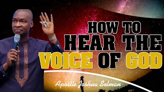 HOW TO HEAR THE VOICE OF GOD