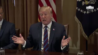 President Trump Meets with Governors and Members of Congress