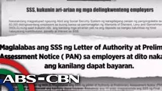 Bandila: Mga delingkuwenteng employer, binalaan ng SSS