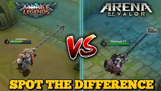 MOBILE LEGENDS VS. ARENA OF VALOR | WHICH ONE IS BETTER ? | SIMILARITIES AND DIFFERENCES
