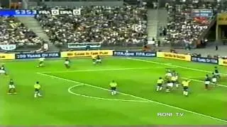 Ronaldinho vs France - 2004 - 480p - Roni Tv