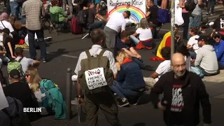 Thousands protest in Berlin against virus measures