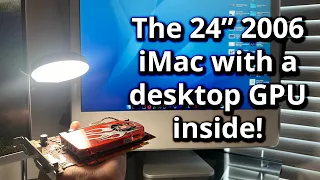The 24" 2006 iMac with a desktop GPU inside!