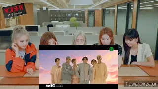 ITZY reacts to BTS 'Dynamite' (Official MV) [FMV]