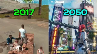 Free Fire Evolution 2017 To 2050 | Free Fire In 2050