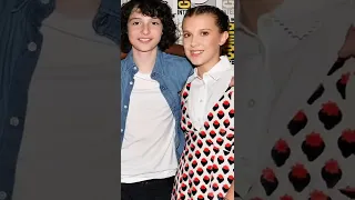 FINN AND MILLIE in the YEARS #shorts #strangerthings #milliebobbybrown #edit