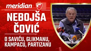 Čovićeva burna konferencija - o Saviću, Glikmanu, Kampacu, Partizanu | KK Crvena Zvezda Meridianbet