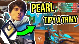 POPRVÉ HRAJU NOVOU VALORANT MAPU *PEARL* (TIPY A TRIKY) l Radiant Sova Gameplay