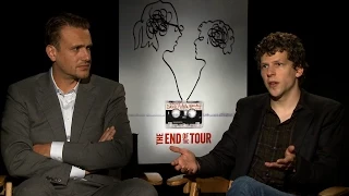 Interview with Jason Segel and Jesse Eisenberg for The End of the Tour  - Just Seen It