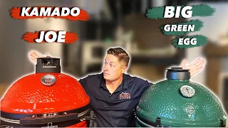 Big Green Egg vs. Kamado Joe Classic III ( best ceramic cooker?)