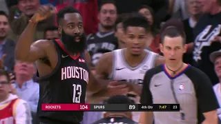 James Harden Couldn't Believe Refs Took Away This Dunk