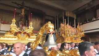 La Legión con su Protector, el Cristo de la Buena Muerte, en Málaga, 2023.