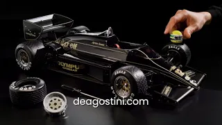 Build Ayrton Senna’s Lotus Renault 97T - DeAgostini