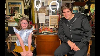 Magician David Copperfield answers 7 Questions with Emmy and makes her disappear!