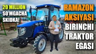 Ramazon AKSIYASI SN INVEST #traktor #uzbekistan #lovol #tractor #belarus #lovoltractors #trending