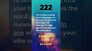 💌💫ANGEL NUMBER 222 & YOUR TRUE LOVE #shorts #archangels #love #truelove #222 #22:22