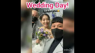 Park Shin Hye and Choi Tae Joon Finally Got Married Yesterday (1/22/22)