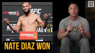 Nate Diaz BEAT Khamzat Chimaev | UFC 279