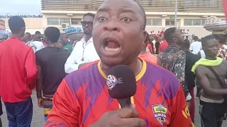 ANGRY HEARTS OF OAK SUPPORTERS AFTER LOST 2-0 AGAINST KOTOKO