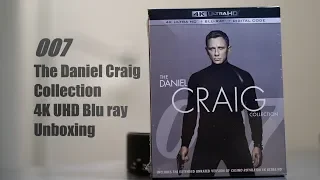 007 The Daniel Craig Collection 4K UHD Blu Ray Unboxing