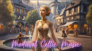 Celtic Jazz Fusion. Motivational Medieval Music - Castle Town with Elves, Bard