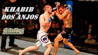 Khabib vs Dos Anjos - Highlights