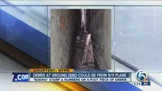 Debris at Ground Zero could be from 9/11 plane