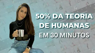 REVISÃO de HUMANAS para o ENEM (50% da teoria de humanas em 30 minutos!)